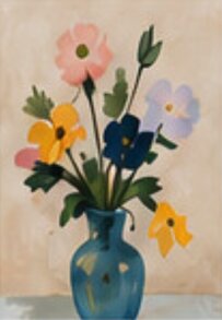 Bloom Study painting